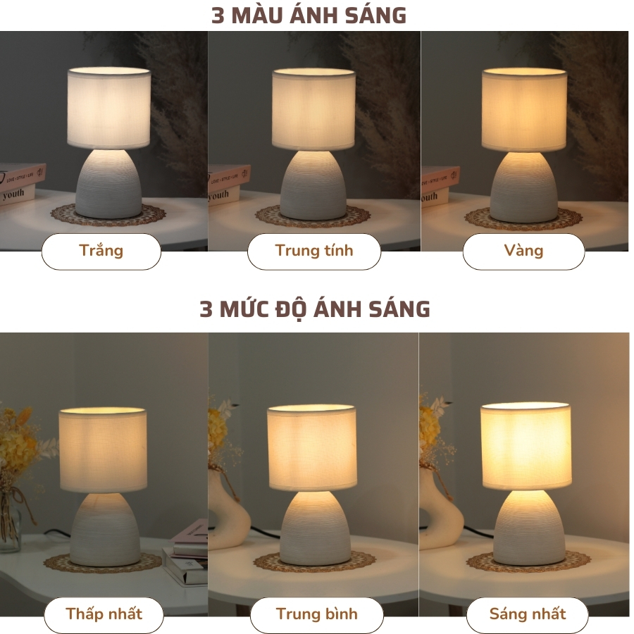 2. Thông số kĩ thuật đèn ngủ để bàn mã S2