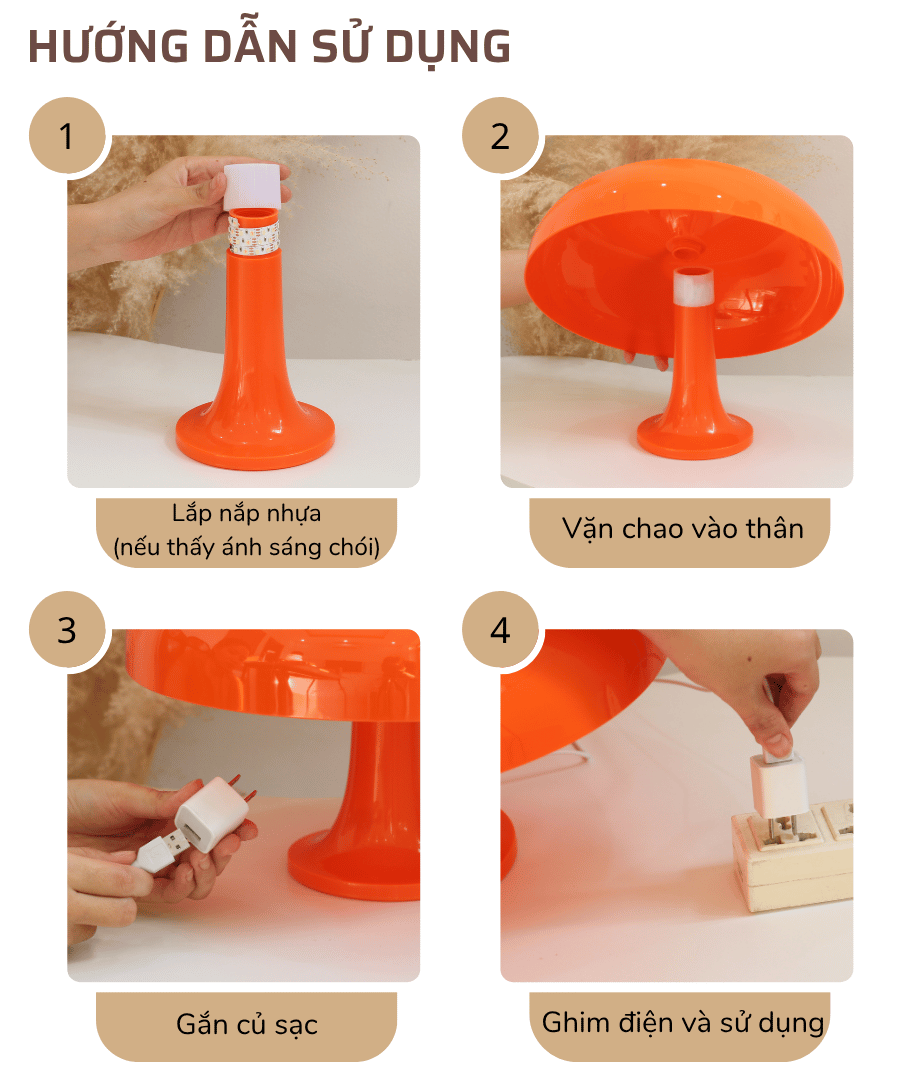3. Đèn bàn trang trí LUMO sử dụng như thế nào?