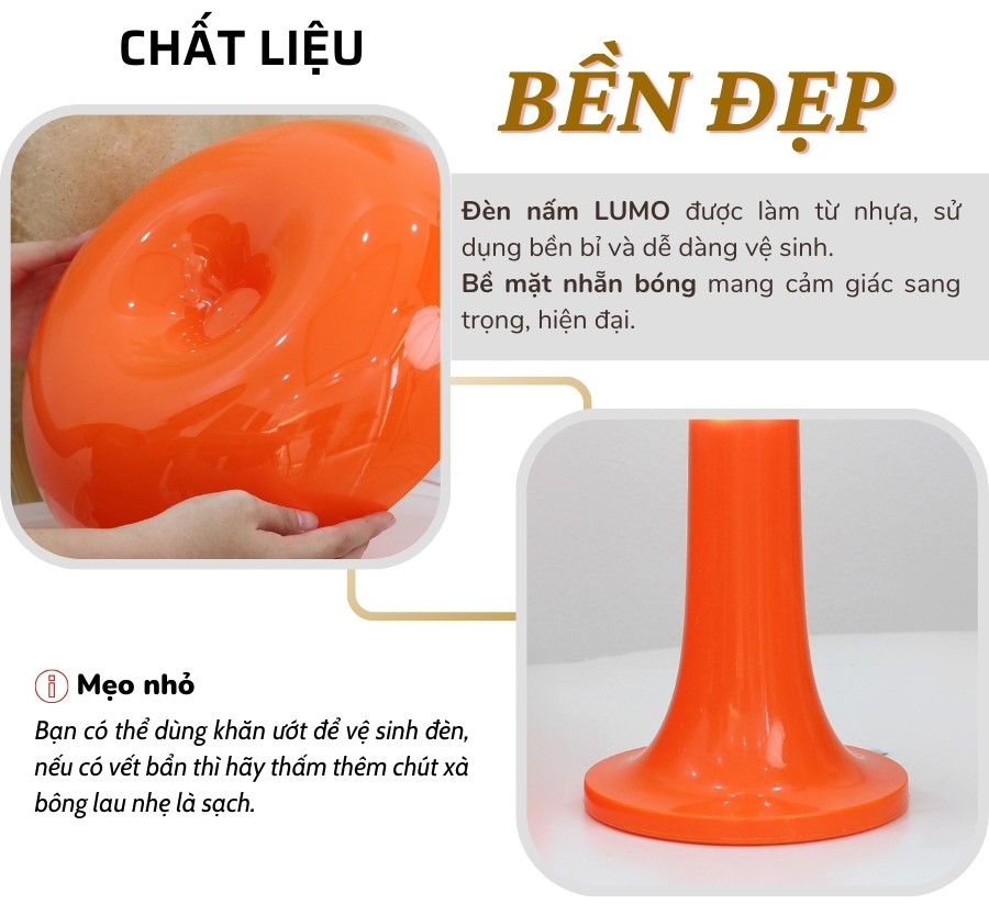 1. Đèn bàn trang trí mã LUMO có gì nổi bật?