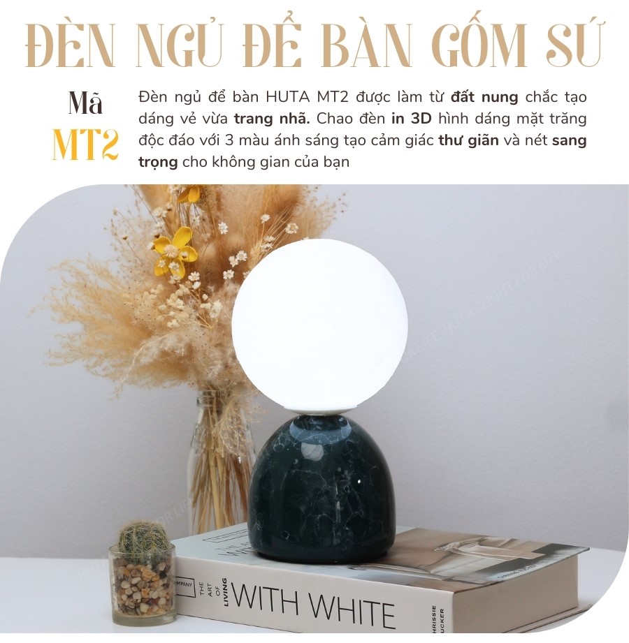 1. Đèn ngủ để bàn mã MT2 có gì nổi bật?