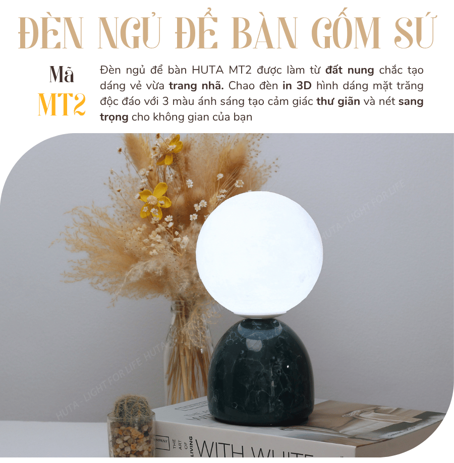 1. Đèn ngủ để bàn mã MT2 có gì nổi bật?