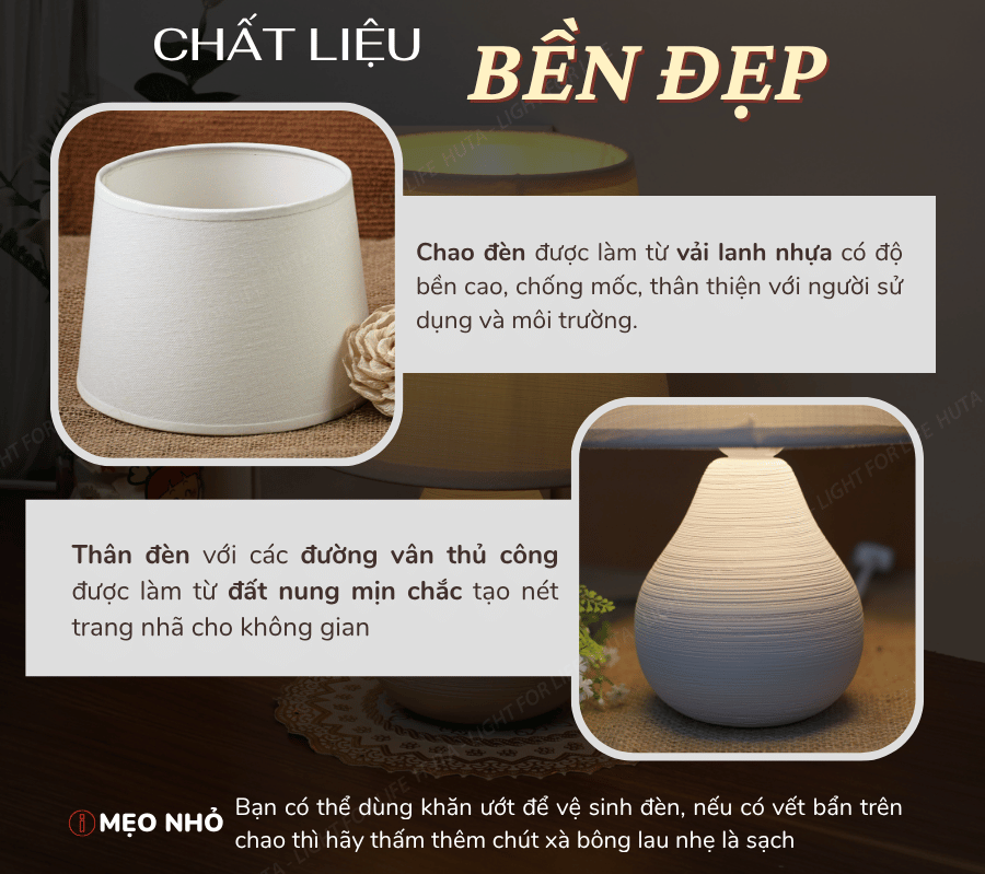 1. Đèn ngủ để bàn mã S1 có gì nổi bật?