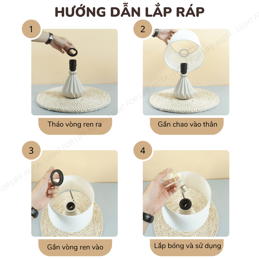 3. Đèn ngủ để bàn mã S13 sử dụng như thế nào?