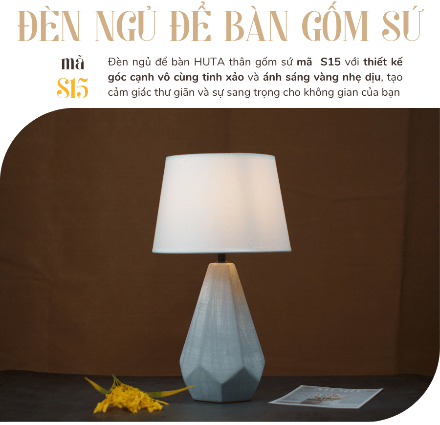 1. Đèn ngủ để bàn mã S13 có gì nổi bật?