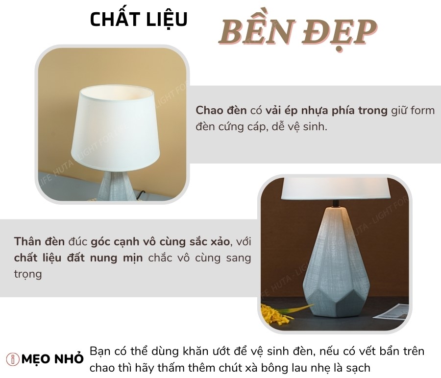 1. Đèn ngủ để bàn mã S15 có gì nổi bật?