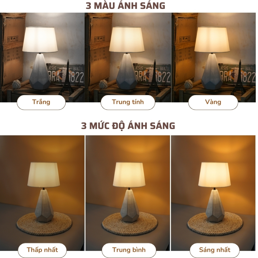 2. Thông số kĩ thuật đèn ngủ để bàn mã S15