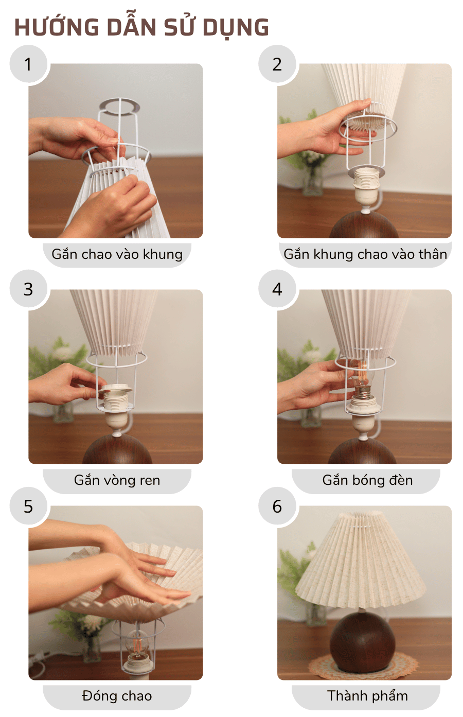 3. Đèn ngủ để bàn mã S8T8 sử dụng như thế nào?