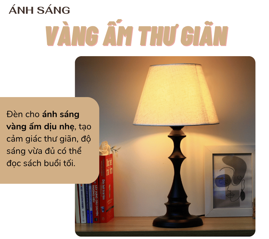 2. Thông số kĩ thuật đèn ngủ để bàn mã T2
