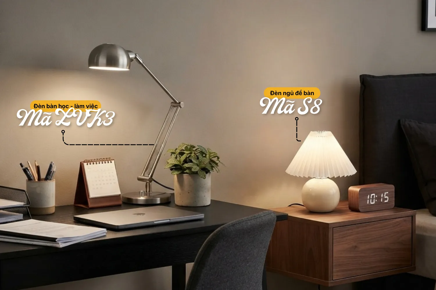 Đèn Bàn Học HUTA Light For Life LVK3