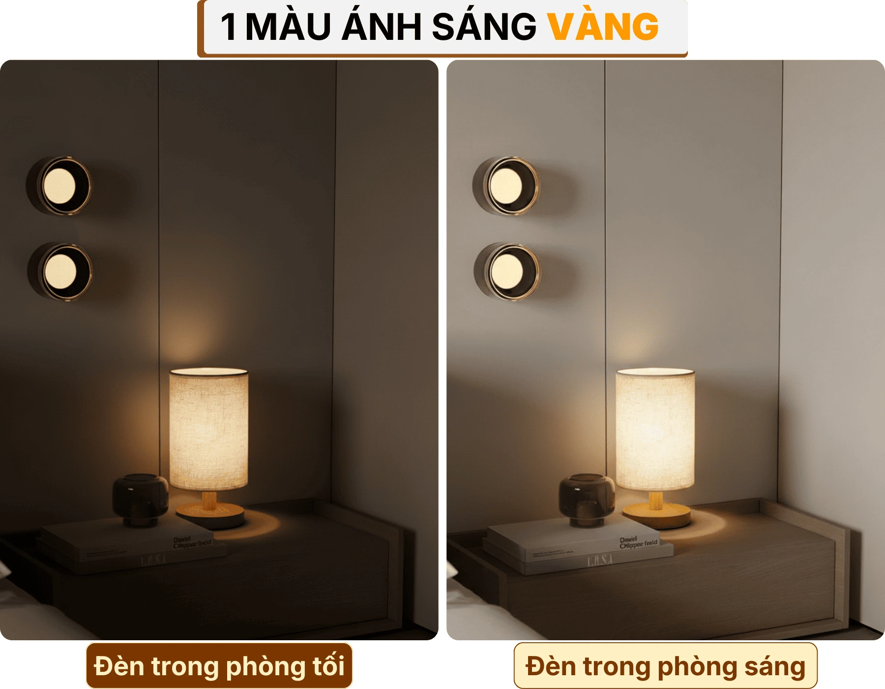 4. HIỆU ỨNG ÁNH SÁNG ĐÈN NGỦ ĐỂ BÀN G1