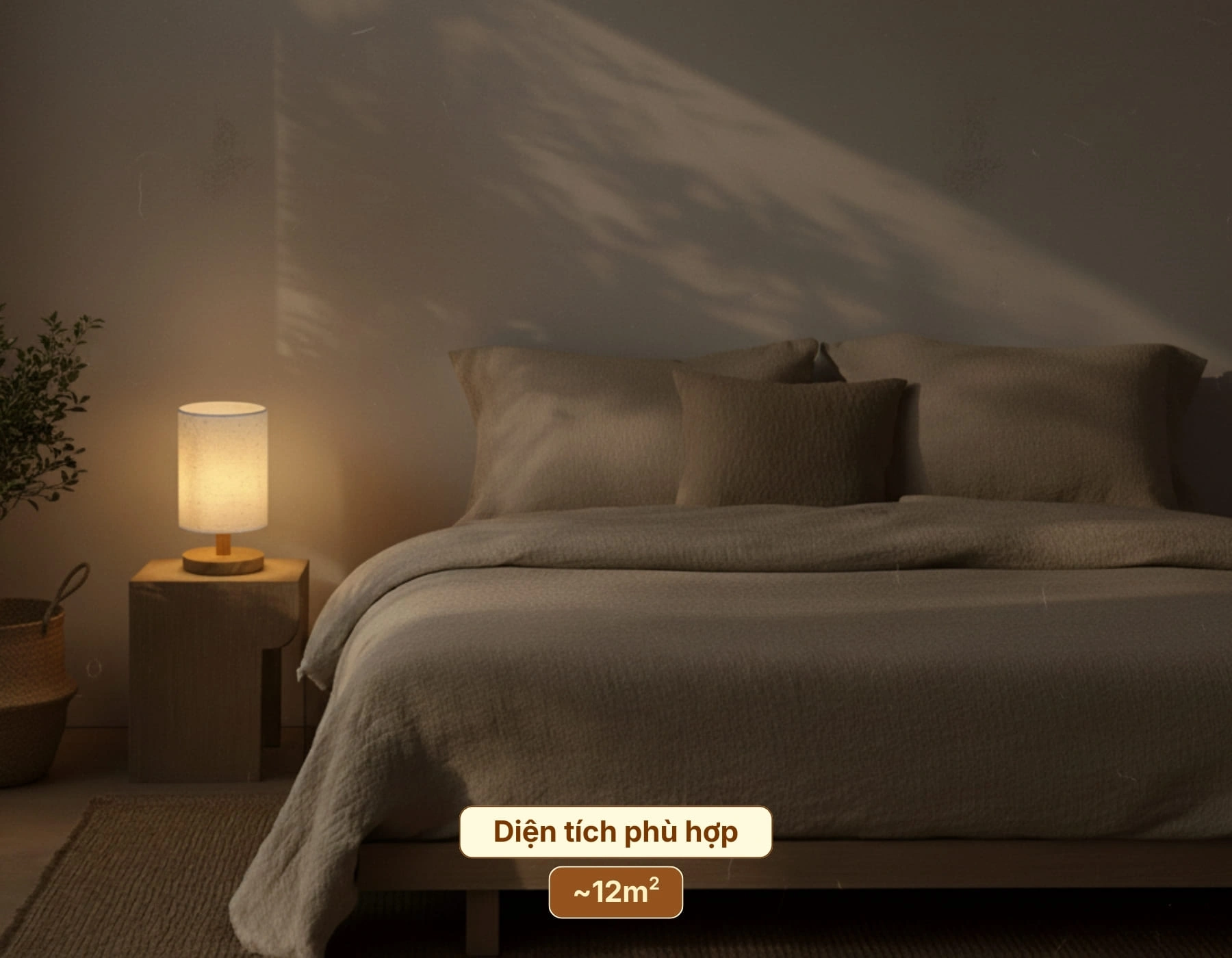 6. KHÔNG GIAN PHÙ HỢP VỚI ĐÈN NGỦ ĐỂ BÀN G1