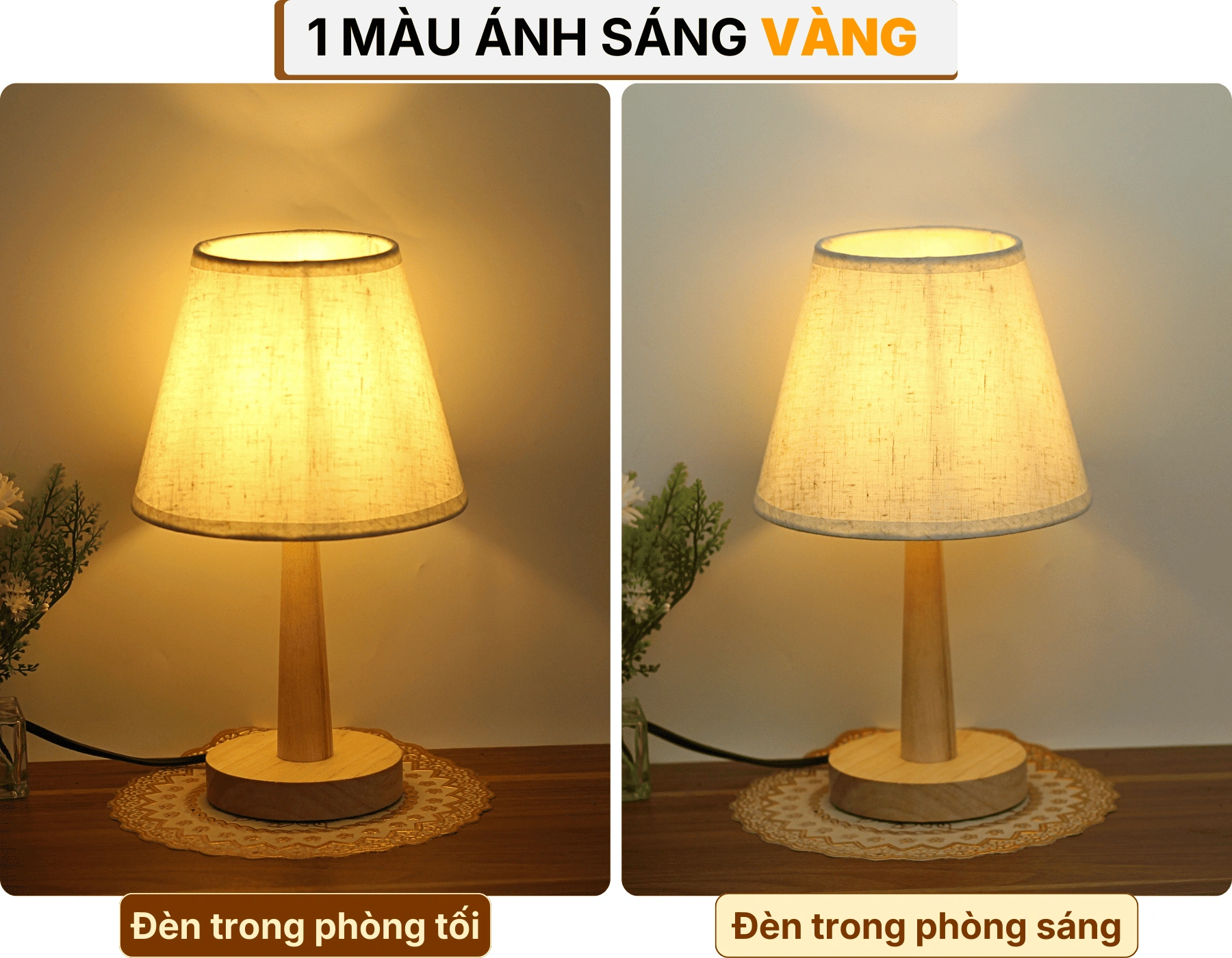 4. HIỆU ỨNG ÁNH SÁNG ĐÈN NGỦ ĐỂ BÀN G2