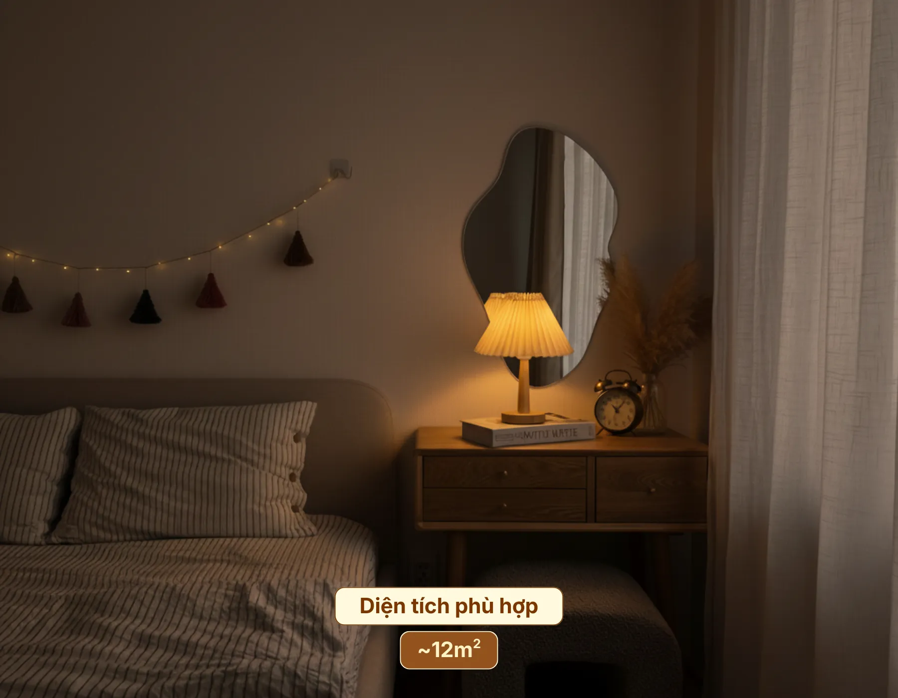 6. KHÔNG GIAN PHÙ HỢP VỚI ĐÈN NGỦ ĐỂ BÀN G5