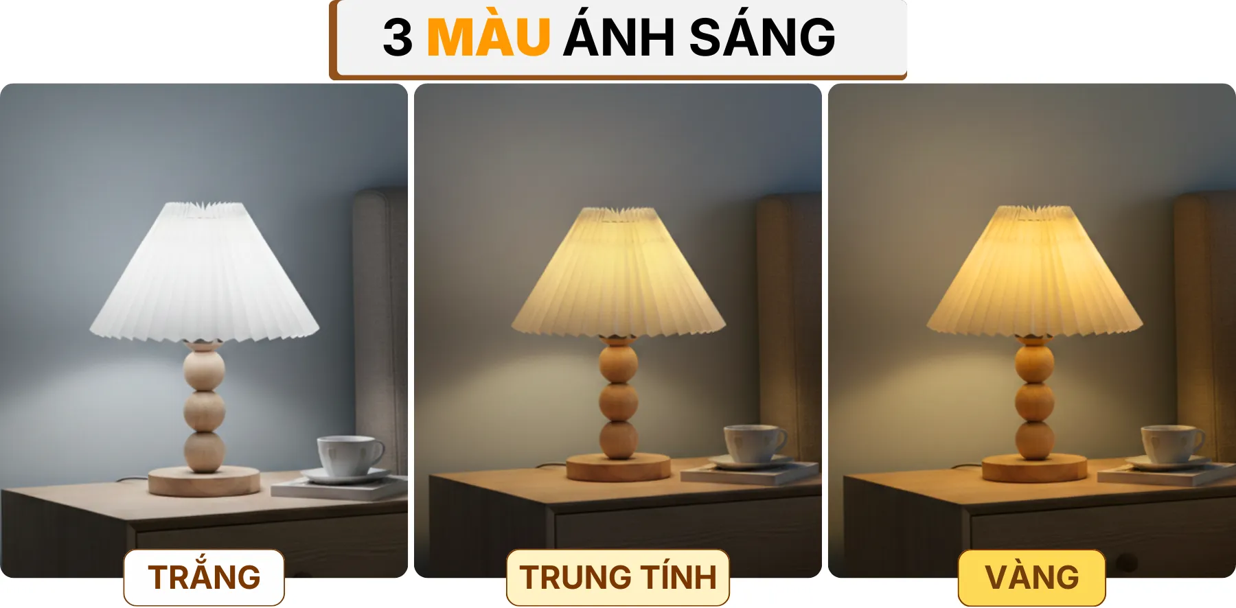 4. HIỆU ỨNG ÁNH SÁNG ĐÈN NGỦ ĐỂ BÀN G7