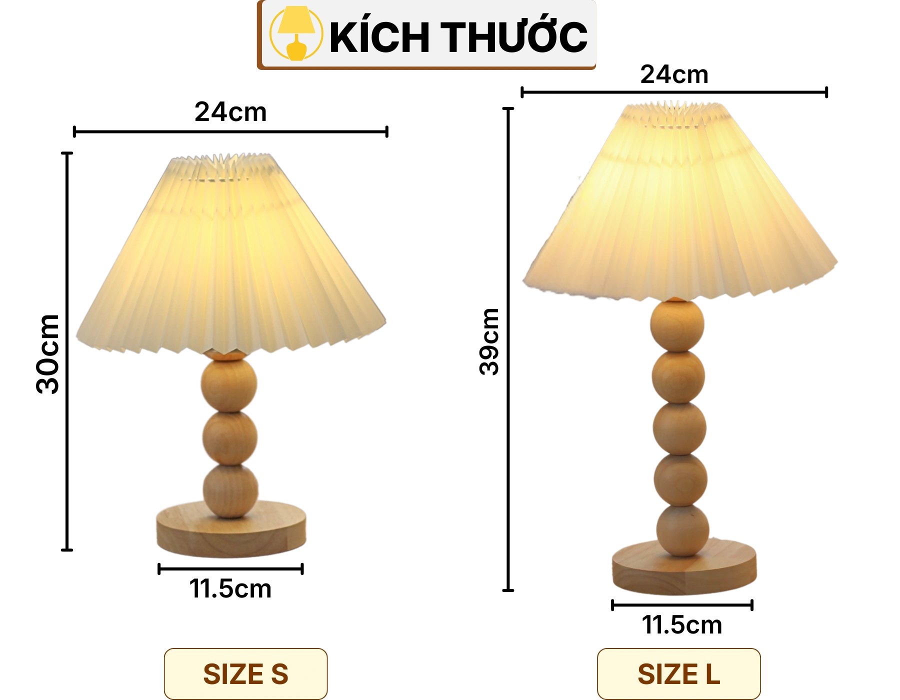 THÔNG SỐ KỸ THUẬT ĐÈN NGỦ ĐỂ BÀN G7