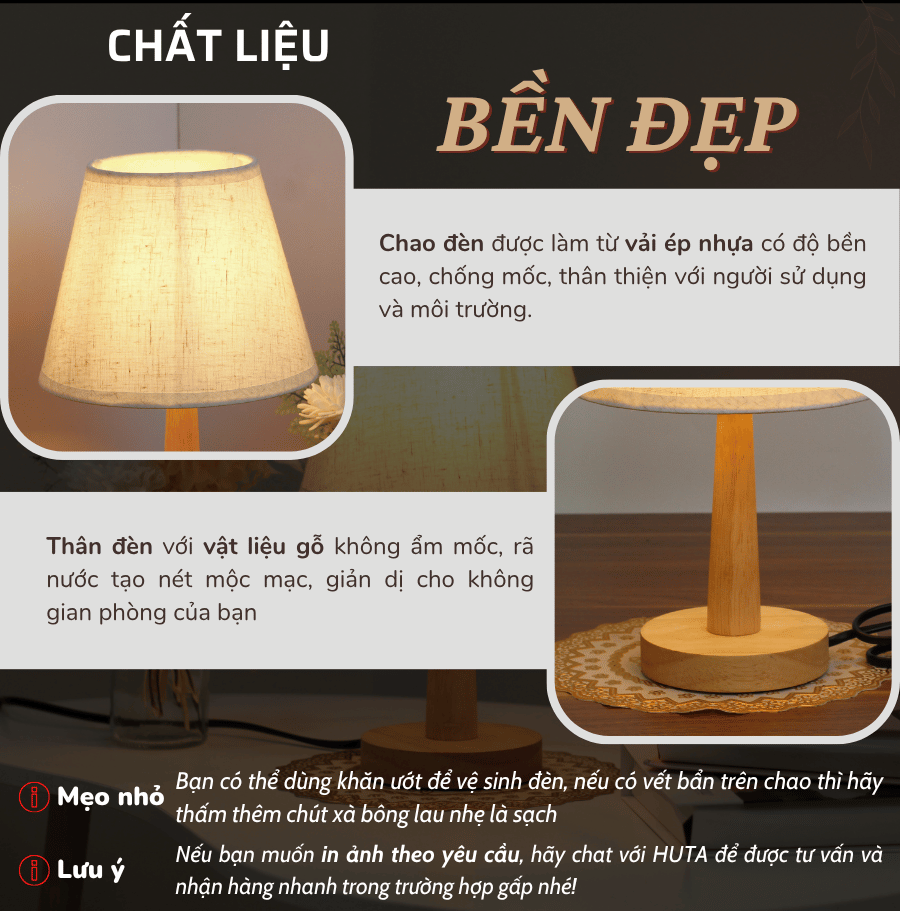 1. Đèn ngủ để bàn mã G2 có gì nổi bật?