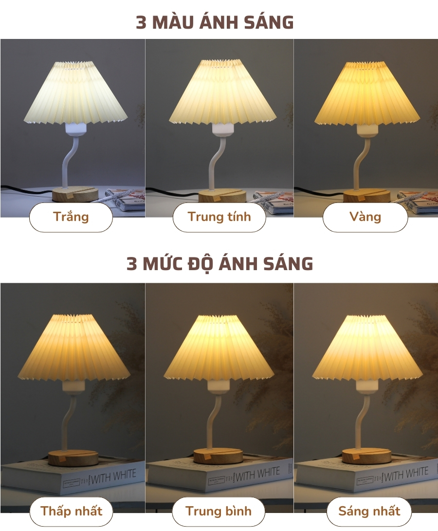 2. Thông số kĩ thuật đèn ngủ để bàn mã G8