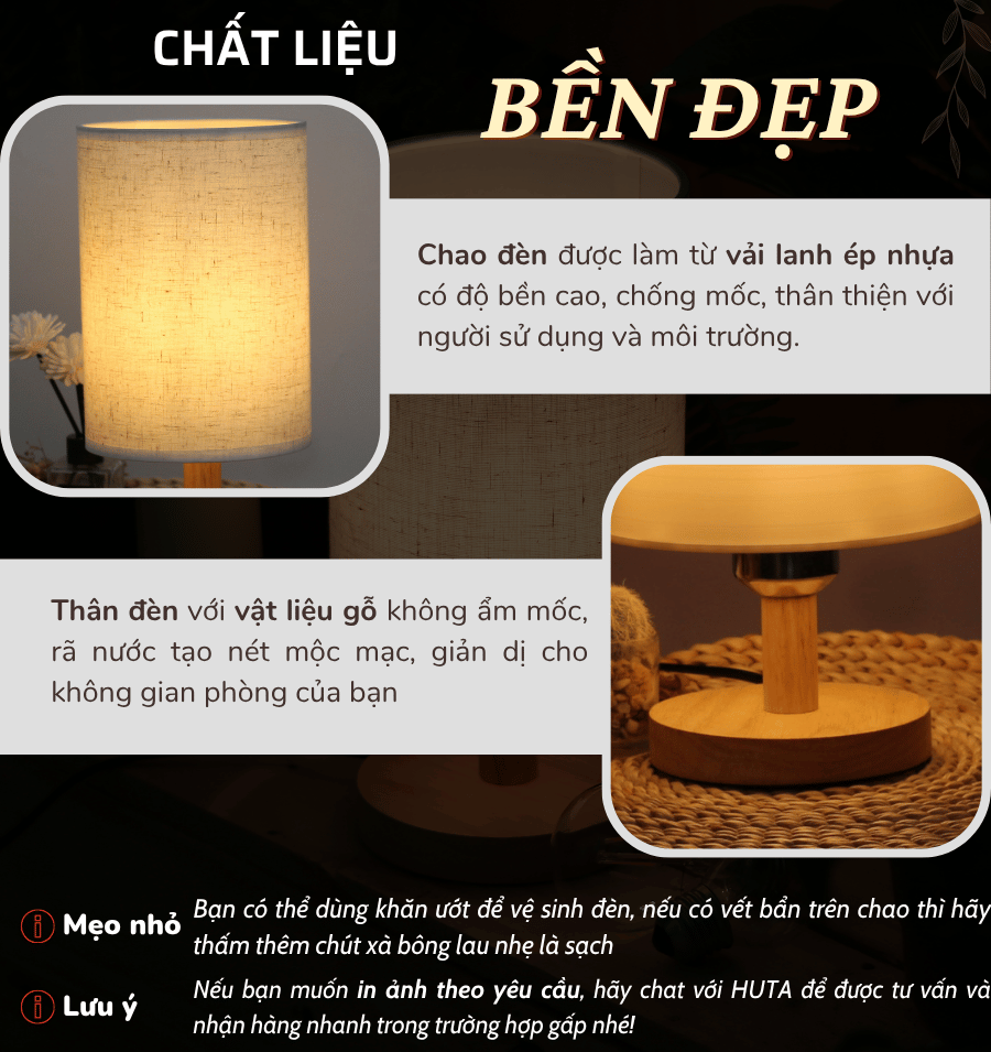 1. Đèn ngủ để bàn mã G1 có gì nổi bật?