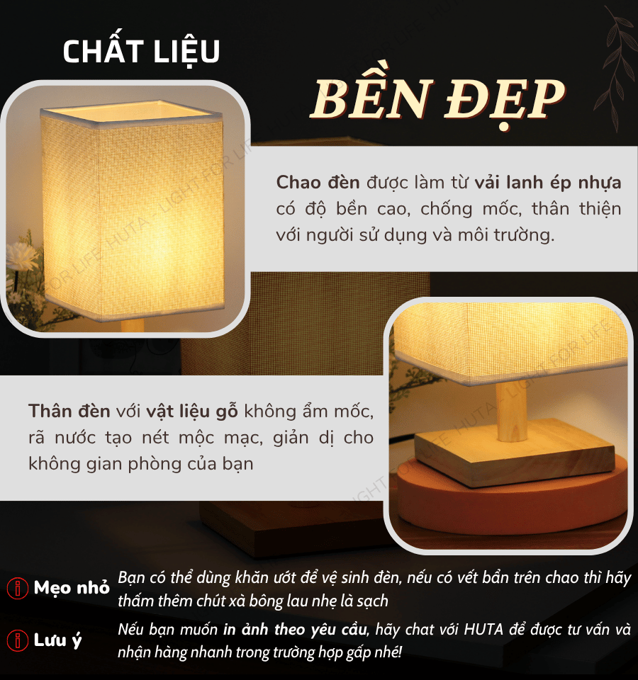 1. Đèn ngủ để bàn mã G3 có gì nổi bật?