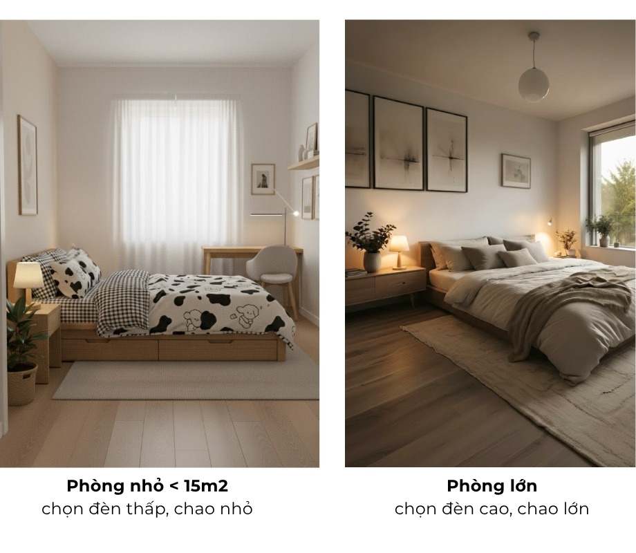 3.1. Kích thước phòng