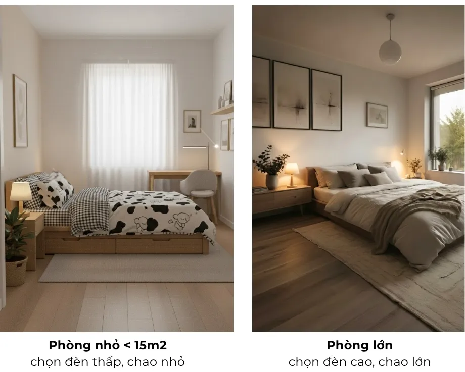 3.1. Kích thước phòng