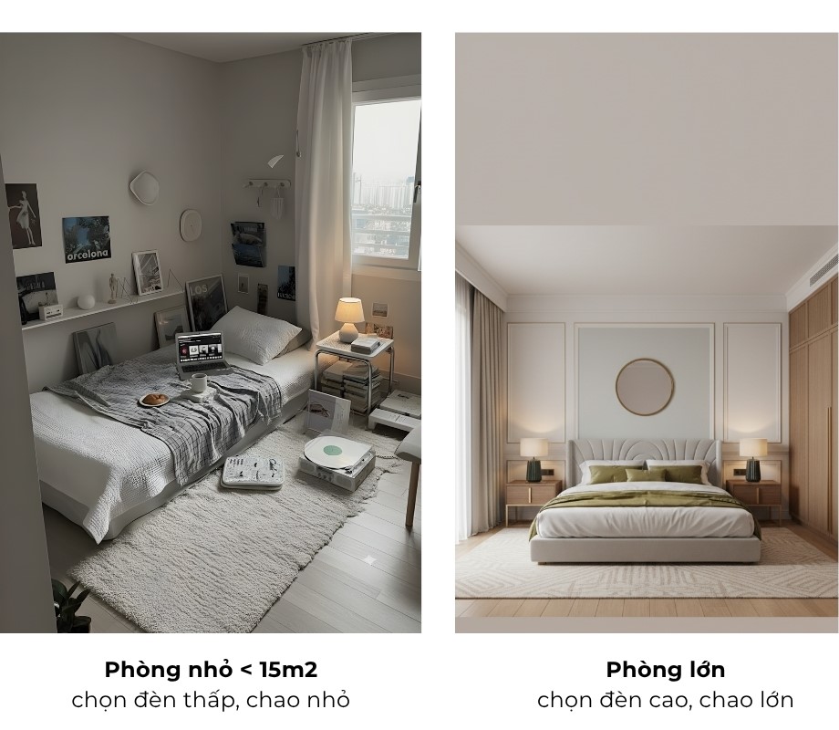 3.1. Kích thước phòng