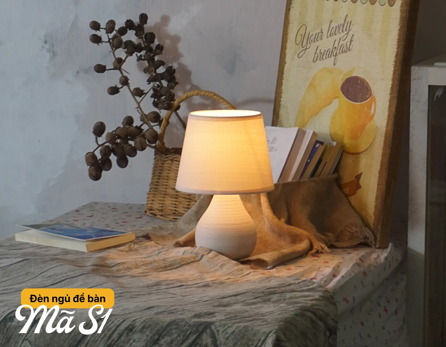 Đèn Ngủ Để Bàn HUTA Light For Life S1