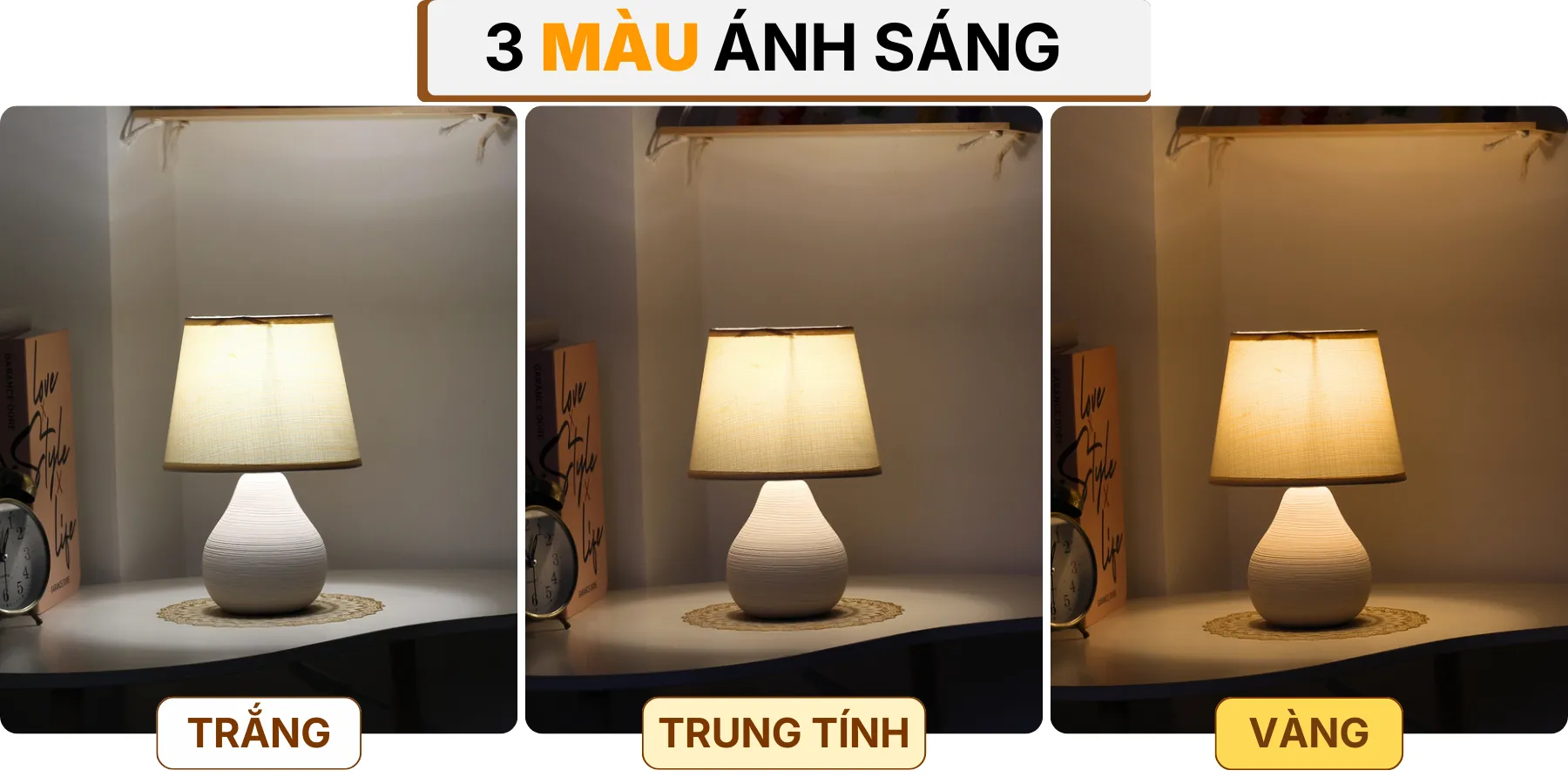 4. HIỆU ỨNG ÁNH SÁNG ĐÈN NGỦ ĐỂ BÀN S1