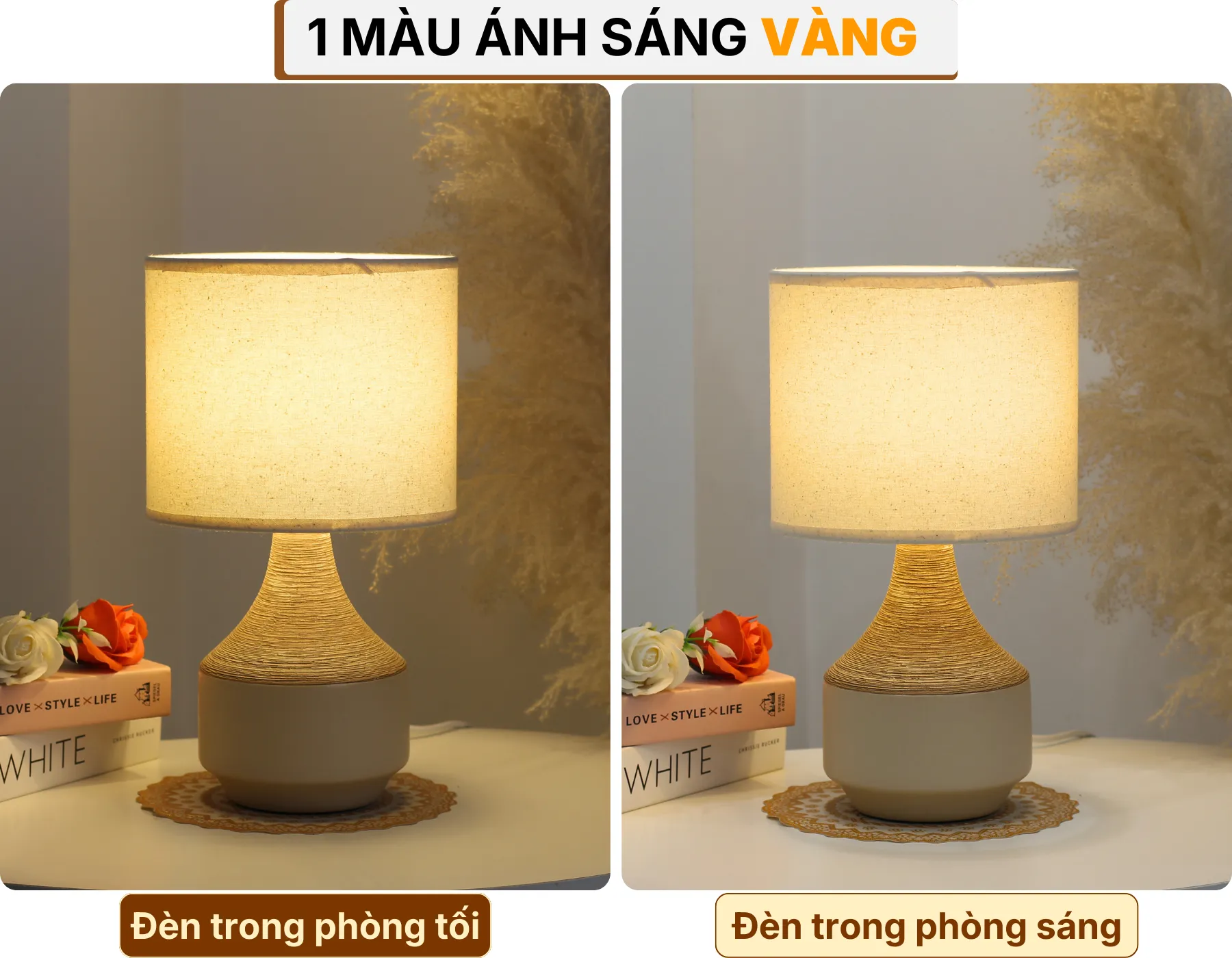 4. HIỆU ỨNG ÁNH SÁNG ĐÈN NGỦ ĐỂ BÀN S14