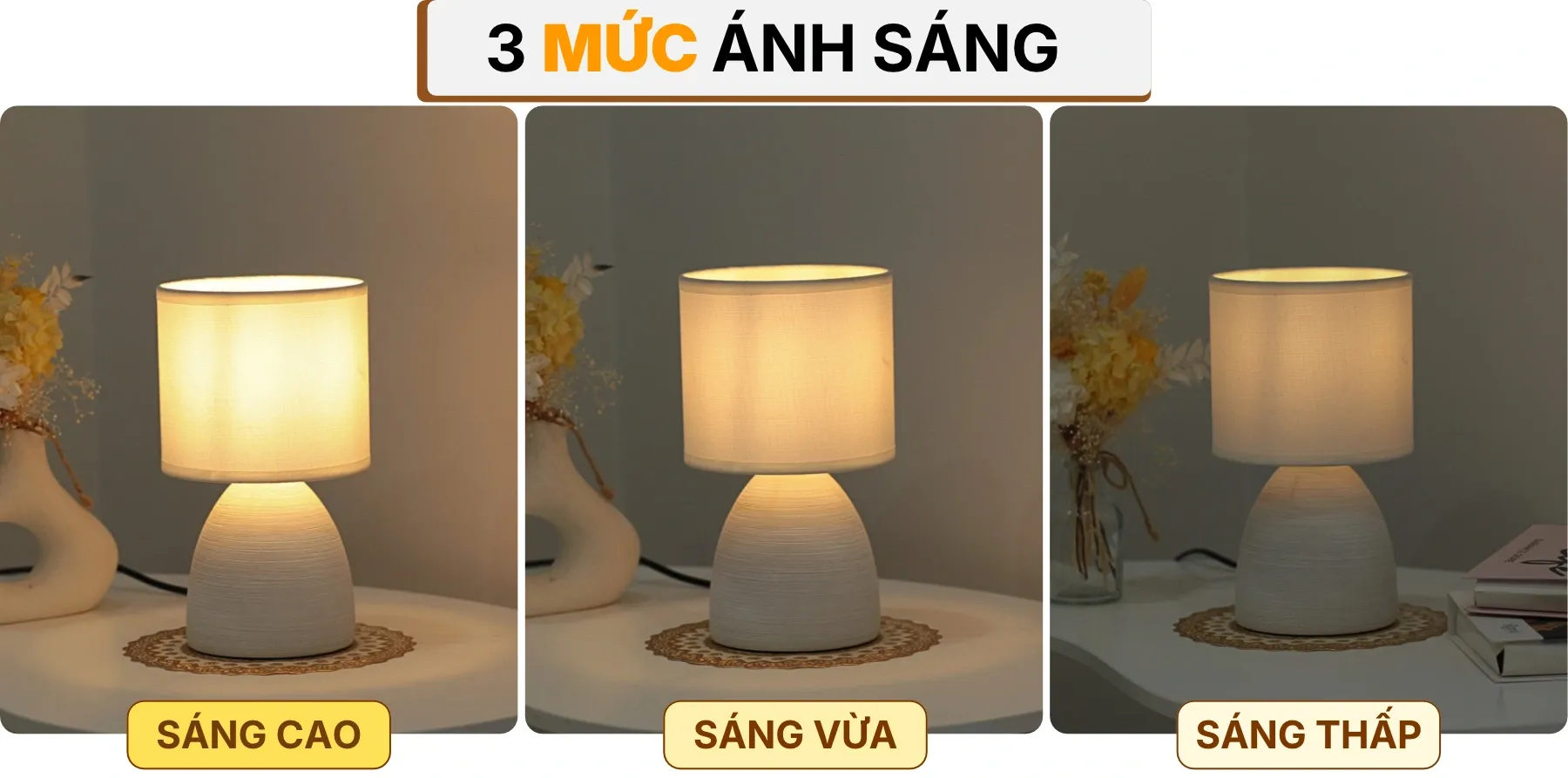 4. HIỆU ỨNG ÁNH SÁNG ĐÈN NGỦ ĐỂ BÀN S2