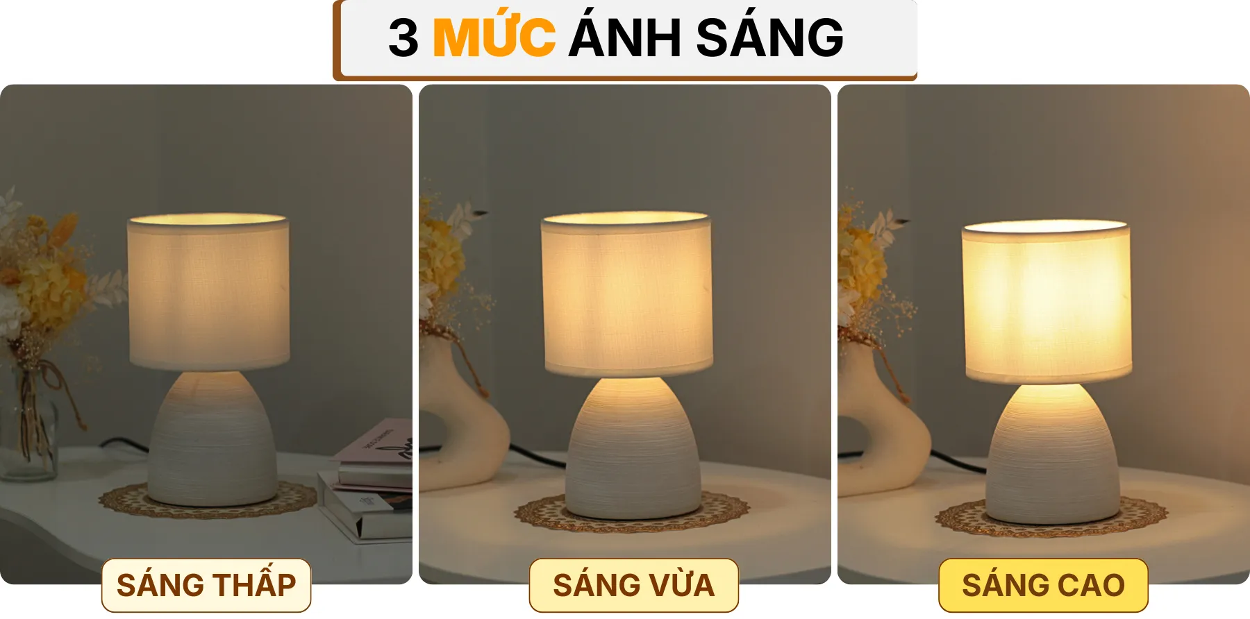 4. HIỆU ỨNG ÁNH SÁNG ĐÈN NGỦ ĐỂ BÀN S2