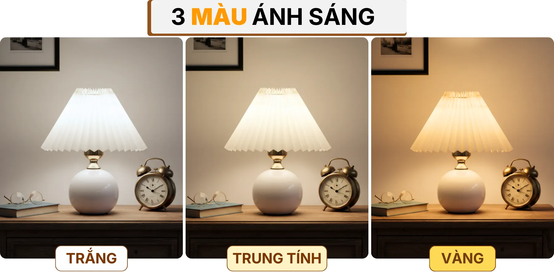 4. HIỆU ỨNG ÁNH SÁNG ĐÈN NGỦ ĐỂ BÀN S8