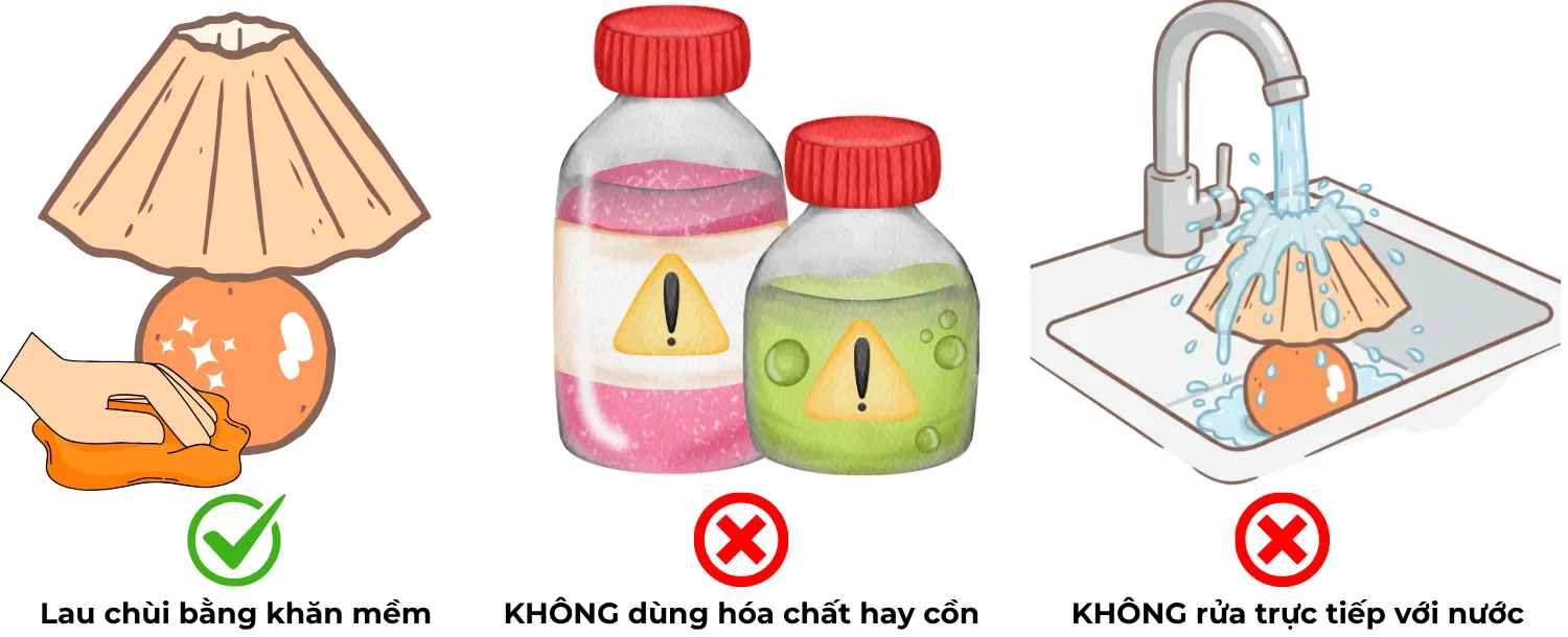 4. CÁC TIPS KHI SỬ DỤNG ĐÈN BÀN DECOR AN TOÀN VÀ HIỆU QUẢ