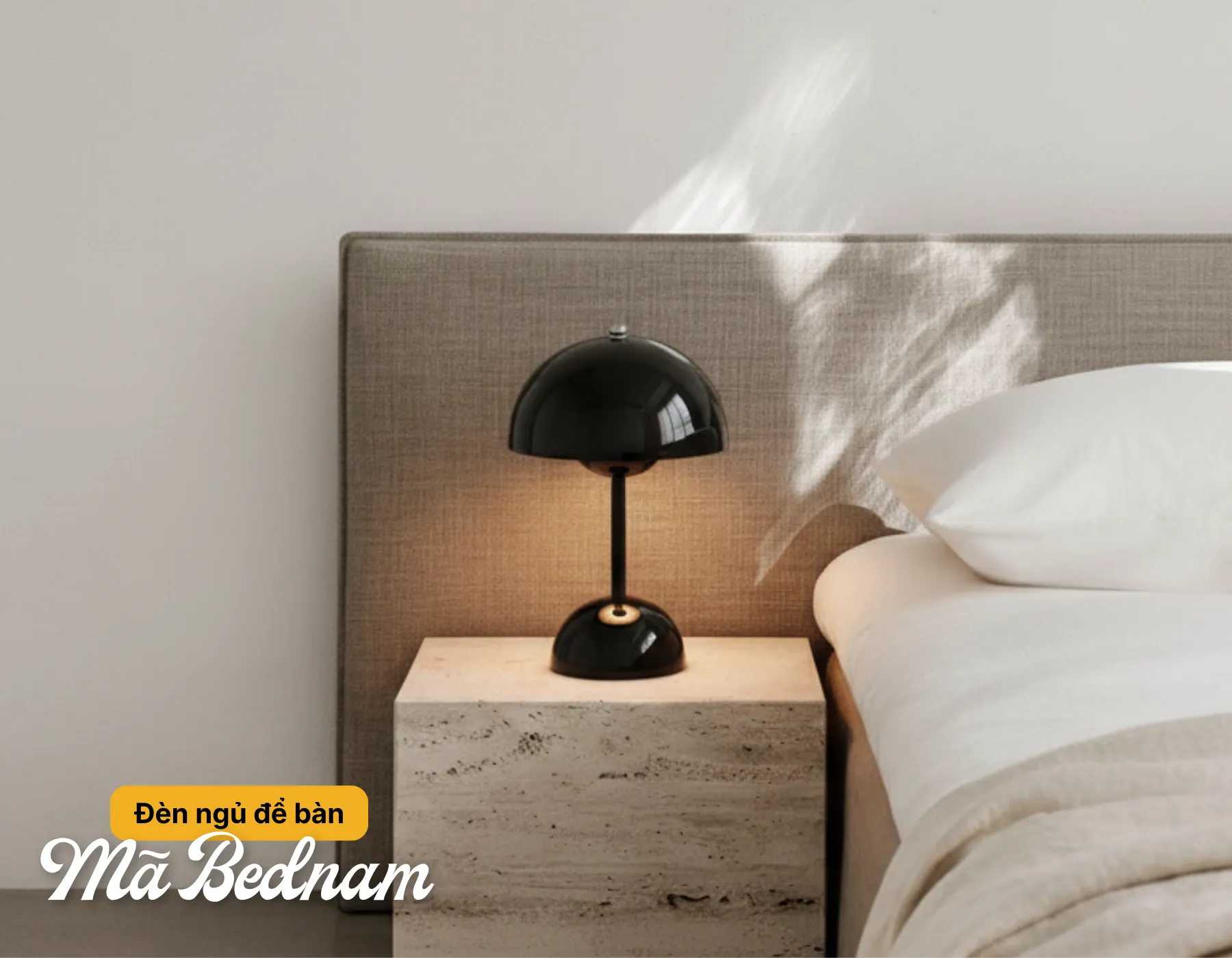 Đèn Ngủ Để Bàn HUTA Light For Life BEDNAM