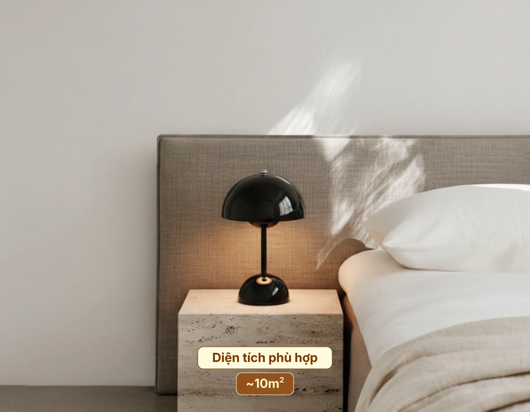 6. KHÔNG GIAN PHÙ HỢP VỚI ĐÈN NGỦ ĐỂ BÀN BEDNAM