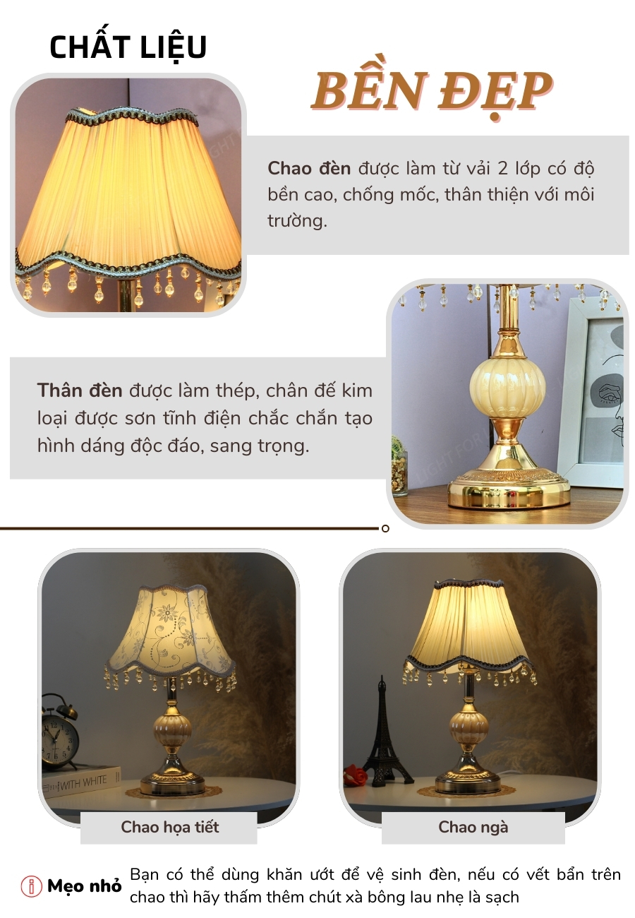 1. Đèn ngủ để bàn mã CD1 có gì nổi bật?