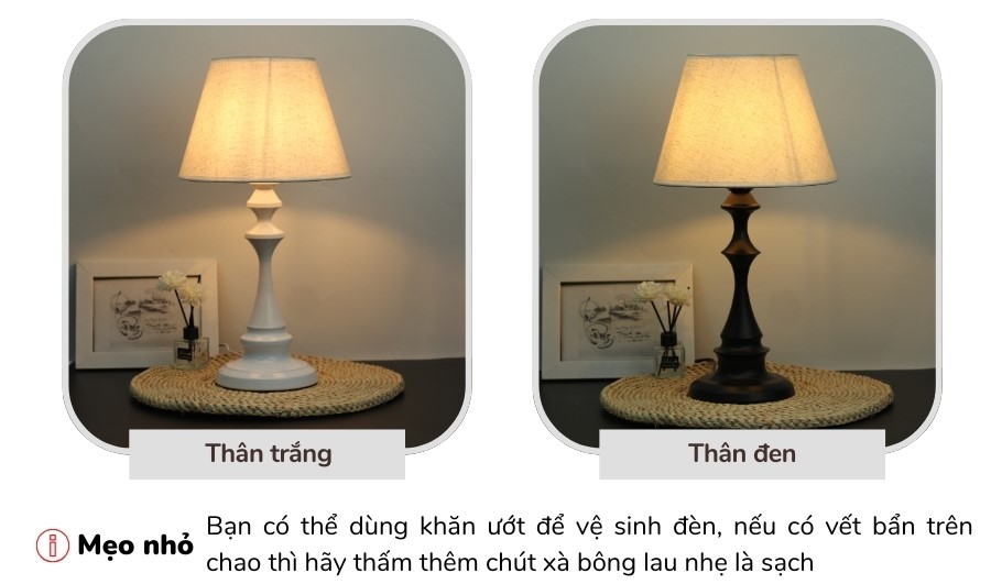 1. Đèn ngủ để bàn mã T2 có gì nổi bật?
