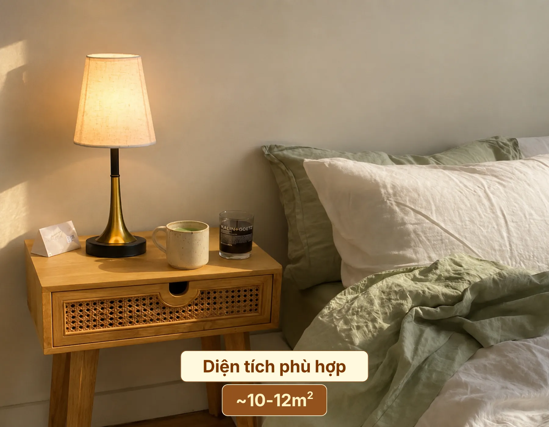 6. KHÔNG GIAN PHÙ HỢP VỚI ĐÈN NGỦ ĐỂ BÀN T5S