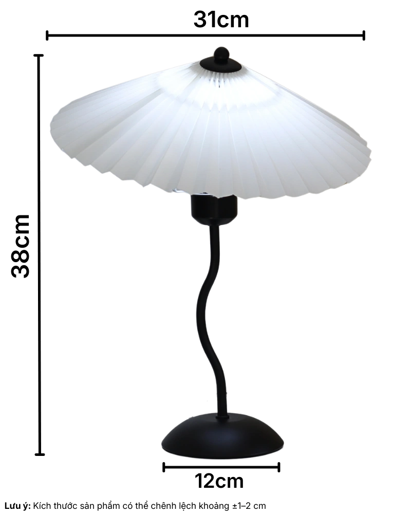 3. THÔNG SỐ KỸ THUẬT ĐÈN NGỦ ĐỂ BÀN T11