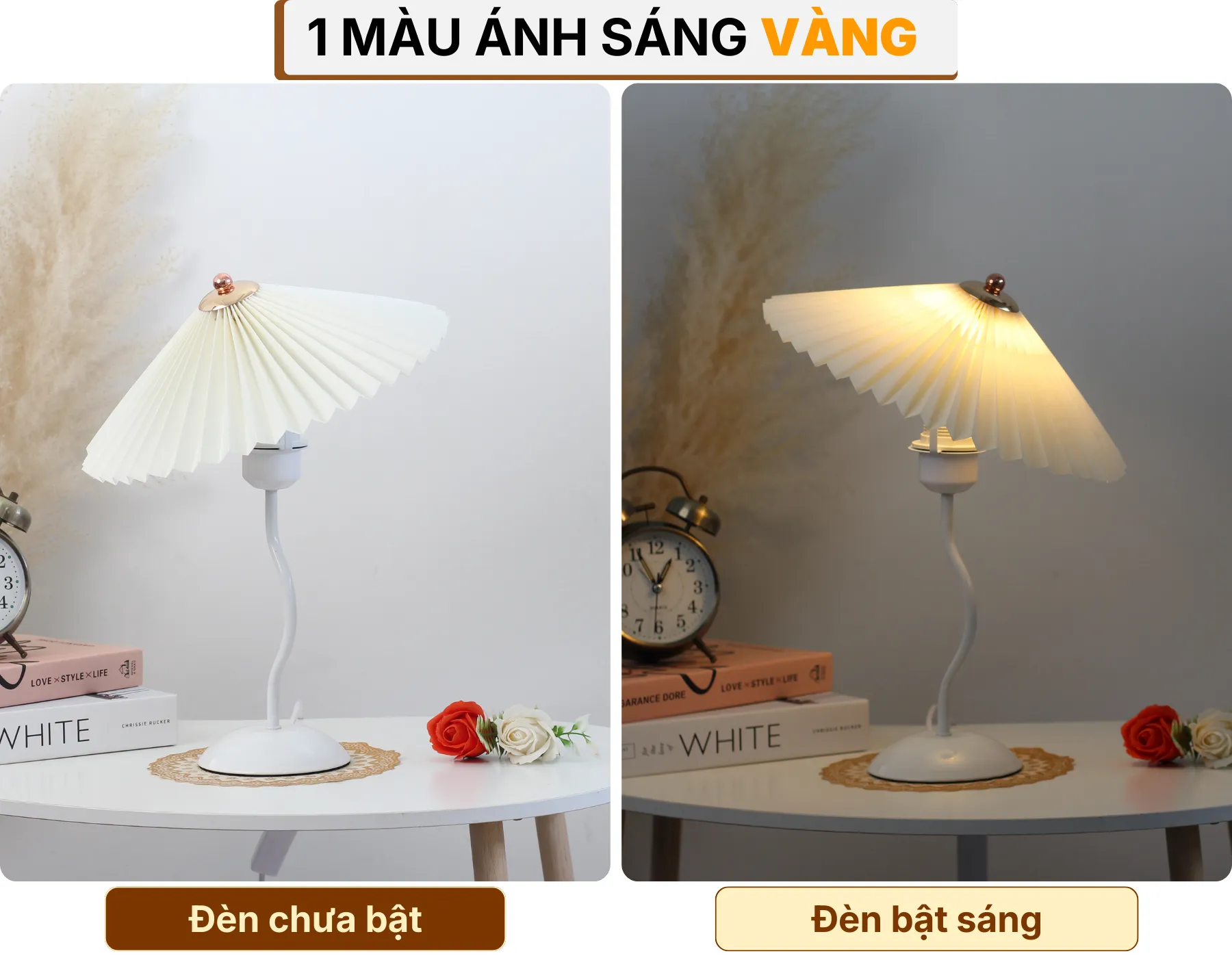 4. HIỆU ỨNG ÁNH SÁNG ĐÈN NGỦ ĐỂ BÀN T11