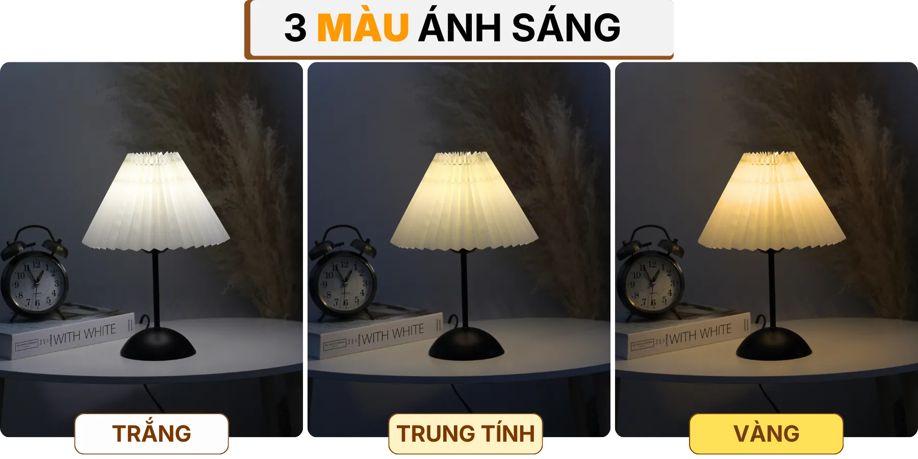 4. HIỆU ỨNG ÁNH SÁNG ĐÈN NGỦ ĐỂ BÀN T13