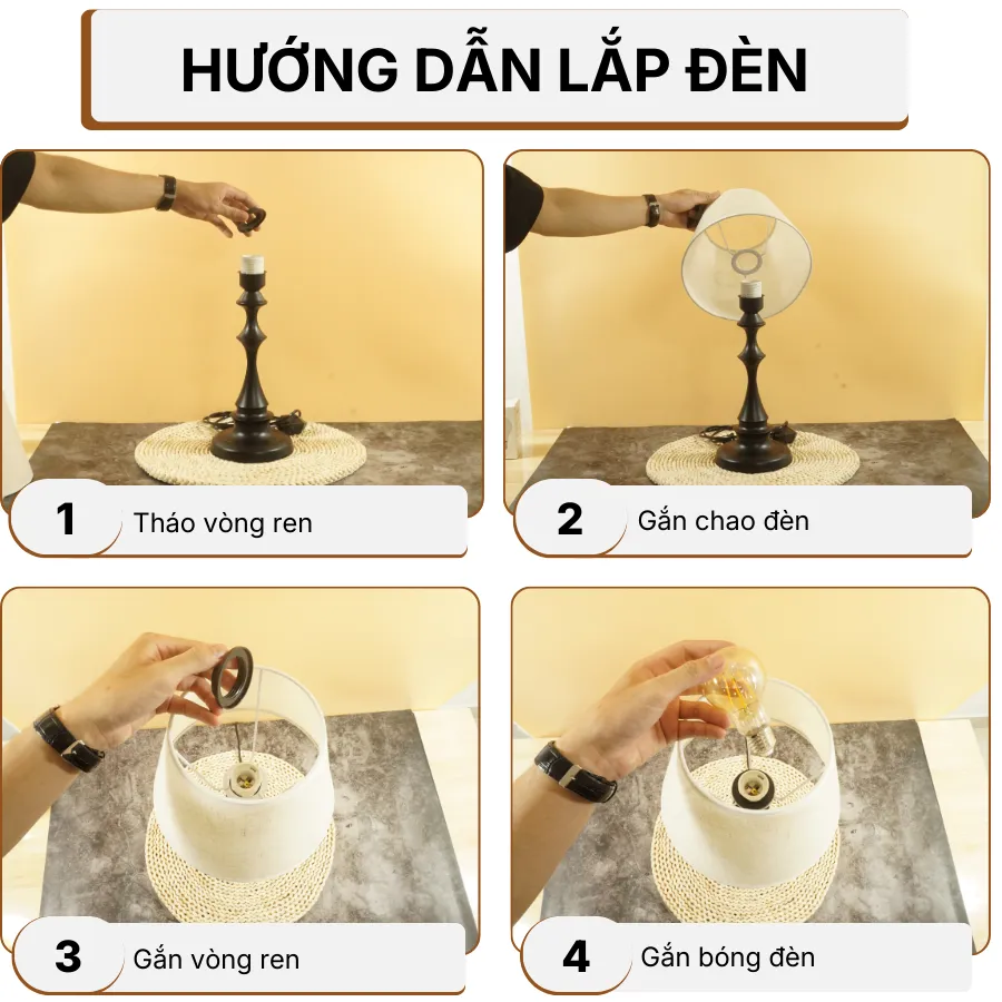 4. HIỆU ỨNG ÁNH SÁNG ĐÈN NGỦ ĐỂ BÀN T2