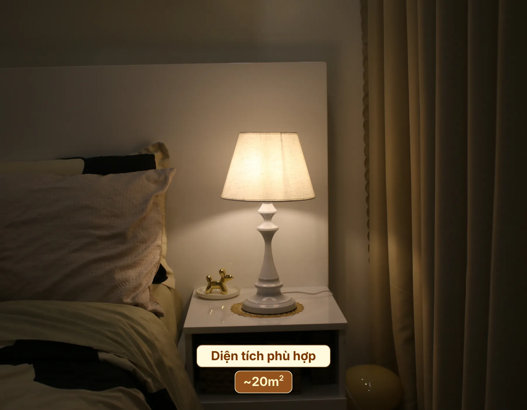6. KHÔNG GIAN PHÙ HỢP VỚI ĐÈN NGỦ ĐỂ BÀN T2