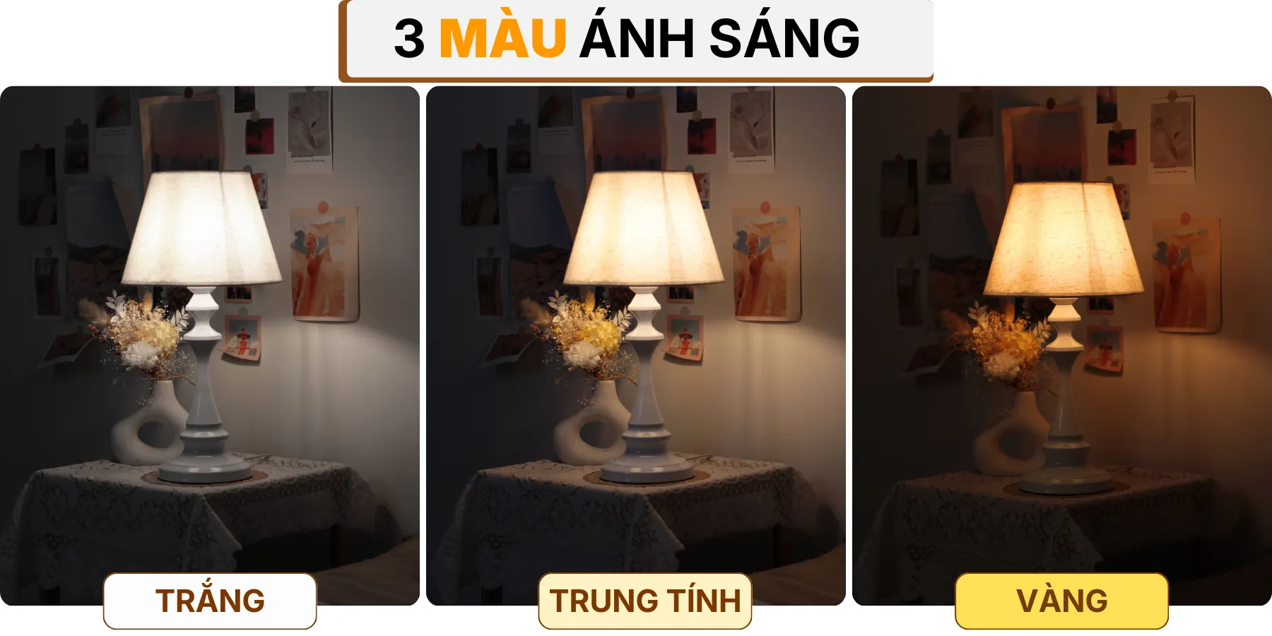 4. HIỆU ỨNG ÁNH SÁNG ĐÈN NGỦ ĐỂ BÀN T2