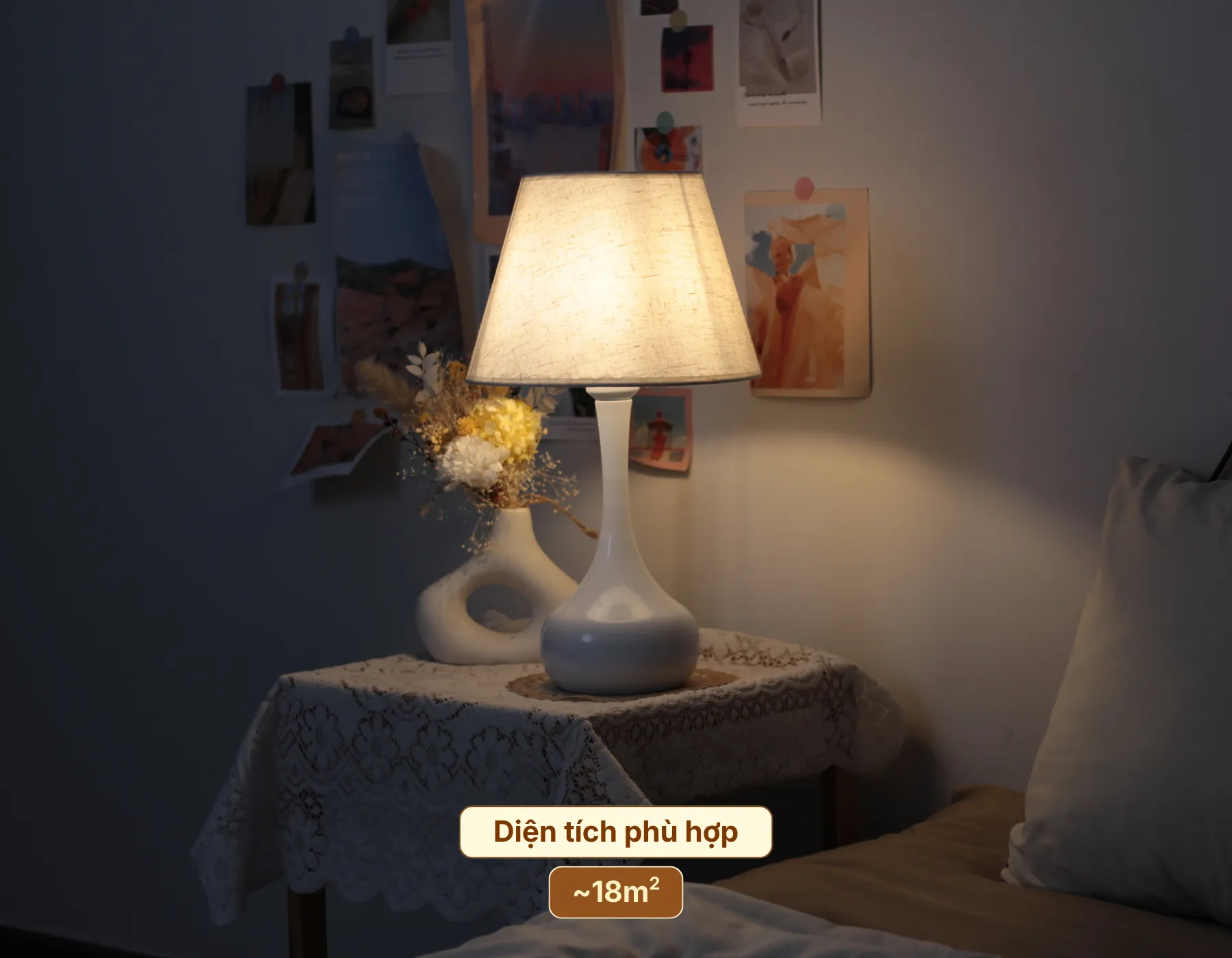 6. KHÔNG GIAN PHÙ HỢP VỚI ĐÈN NGỦ ĐỂ BÀN T3