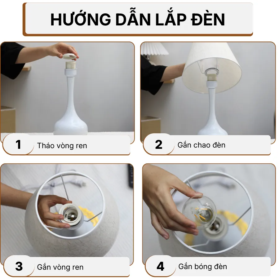 4. HIỆU ỨNG ÁNH SÁNG ĐÈN NGỦ ĐỂ BÀN T3