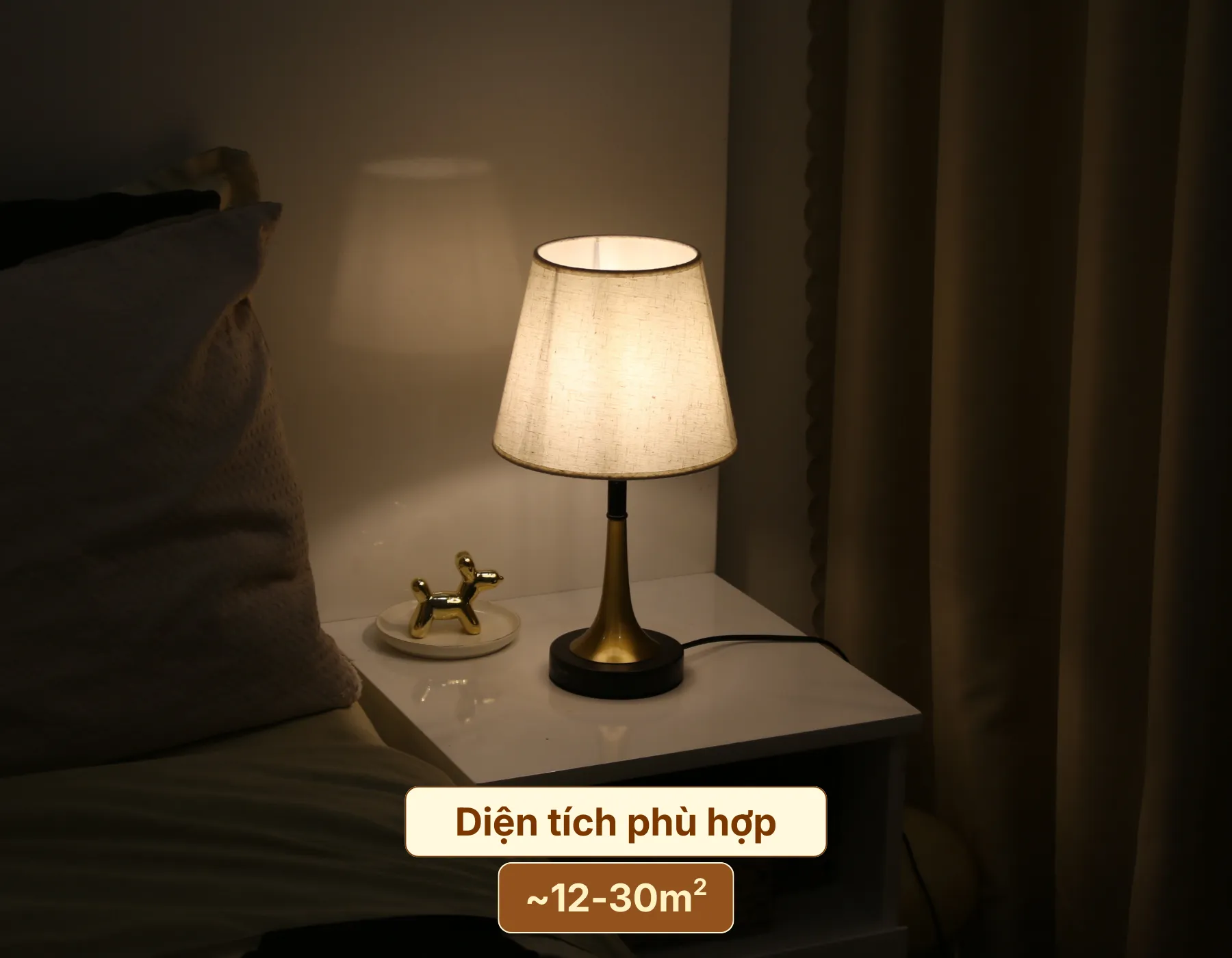 6. KHÔNG GIAN PHÙ HỢP VỚI ĐÈN NGỦ ĐỂ BÀN T5