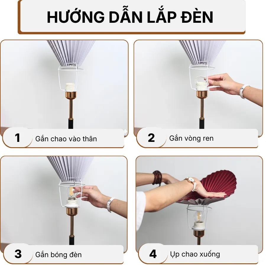 4. HIỆU ỨNG ÁNH SÁNG ĐÈN NGỦ ĐỂ BÀN T9