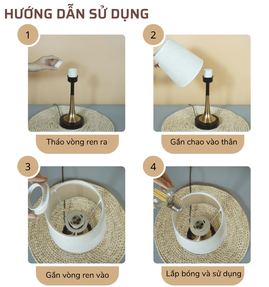 3. Đèn ngủ để bàn mã T5 sử dụng như thế nào?