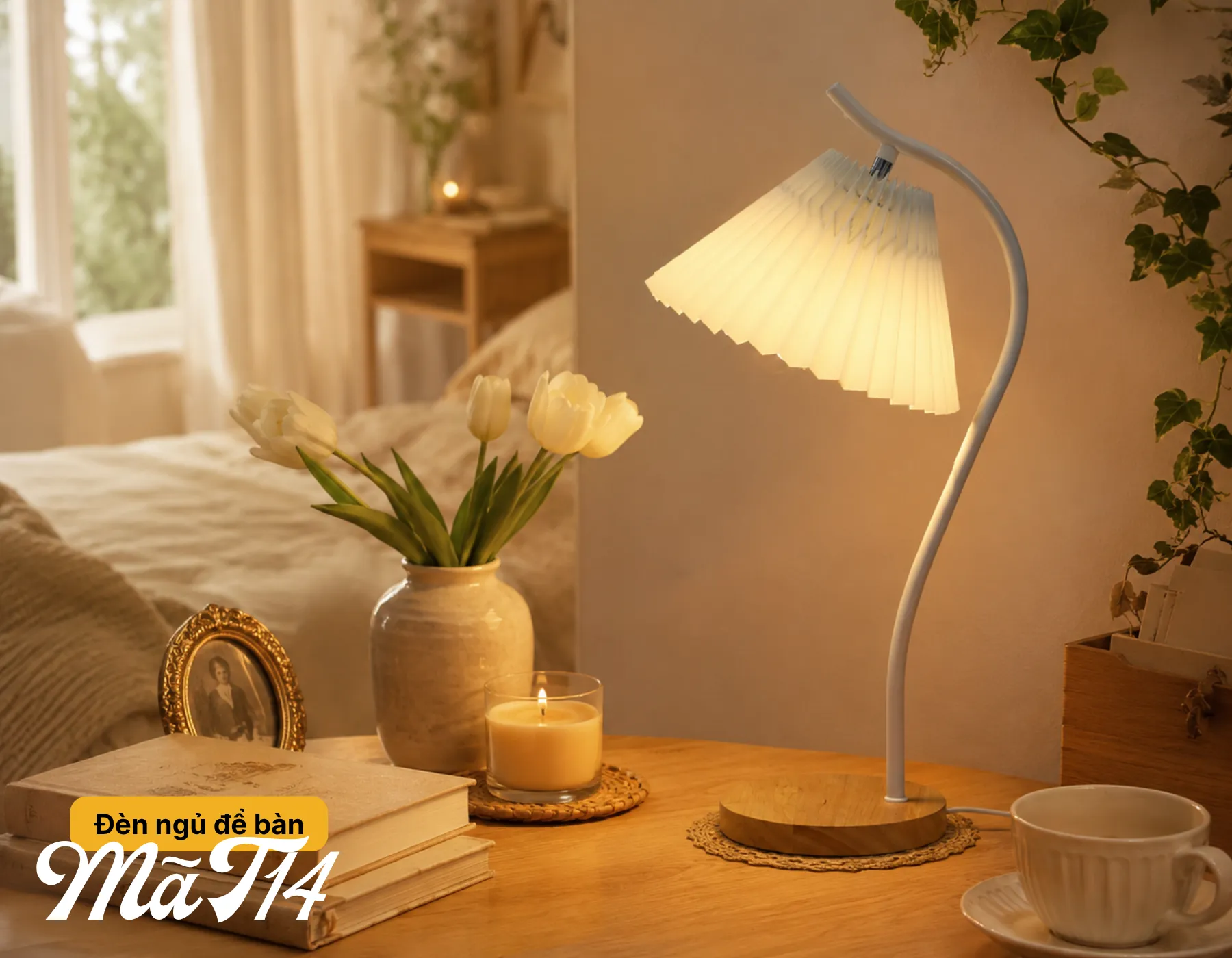 Đèn Ngủ Để Bàn HUTA Light For Life T14